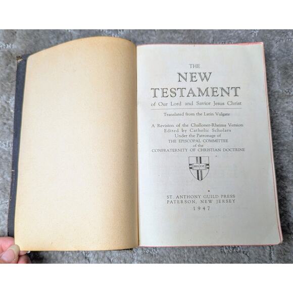 New Testament 1941 VTG BIBLE SOFTCOVER BOOK religious spritual christianity rare - Picture 4 of 7